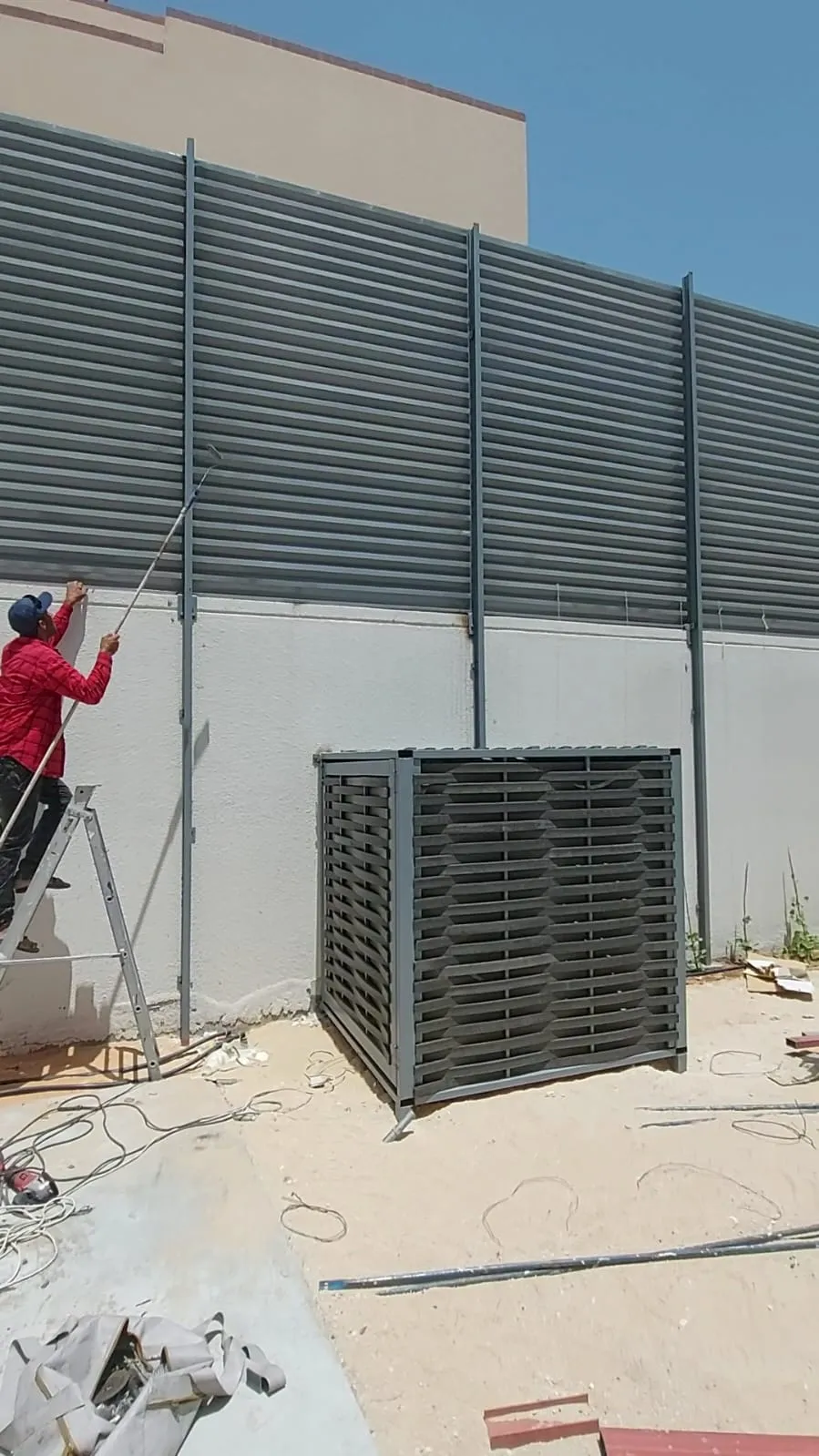 سواتر حديد في حي العارض بأسعار مخفضه وبتصاميم حسب الطلب