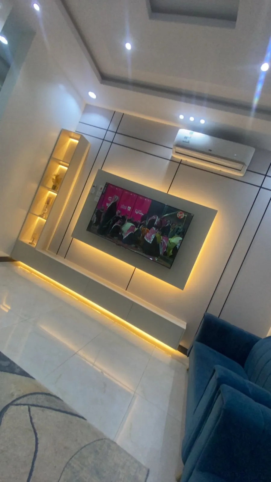 معلم ديكورات شاشات حي النخيل بالرياض خصم 10%