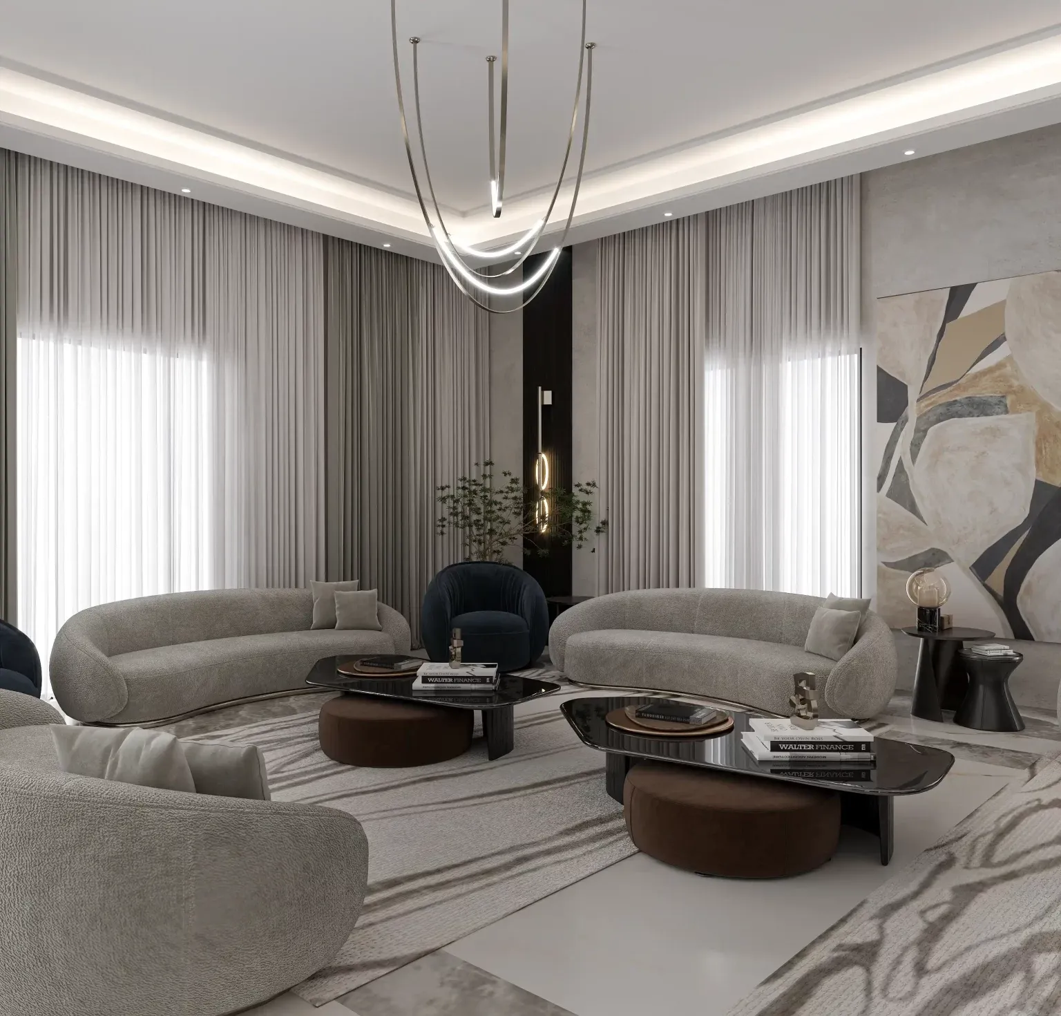 أحدث تصاميم ورق جدران حي العليا بالرياض خصم 10%
