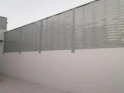 سواتر حديد | سواتر شرائح حديدحي الملقا بالرياض