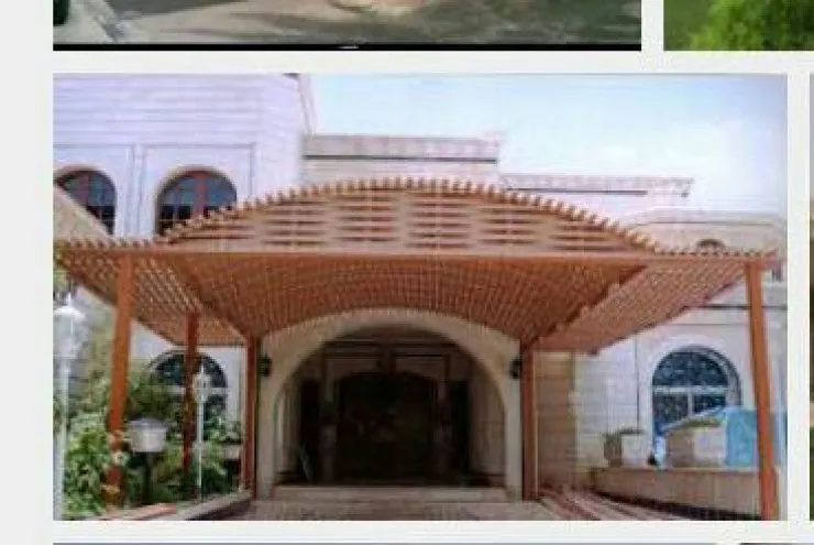 تركيب مظلات مداخل الفلل والمنازل حي الصحافة