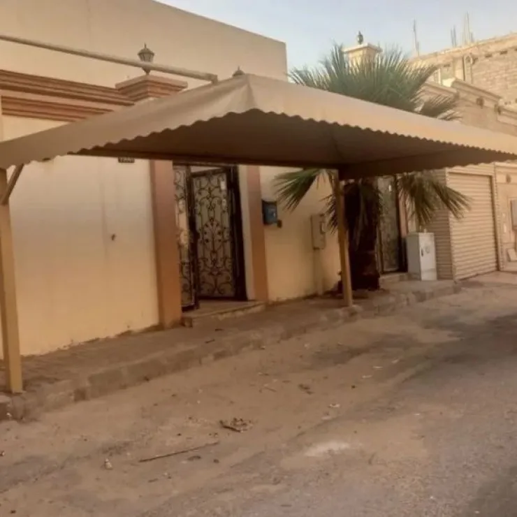 تركيب مظلات مداخل الفلل والمنازل حي الصحافة