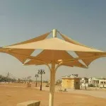 مظلات بلاستيك بي في سي Pvcهرميه حي حطين