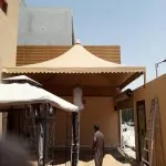 مظلات بلاستيك بي في سي Pvcهرميه حي حطين