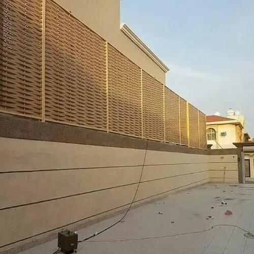 سواتر حديثة مجلفنة ومقاومة للصدأ والتآكل بالرياض