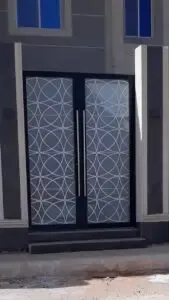 احدث تركيب بوابات حديد بالرياض حي العليا والدرعية