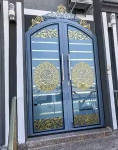 احدث تركيب بوابات حديد بالرياض حي العليا والدرعية