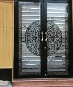 احدث تركيب بوابات حديد بالرياض حي العليا والدرعية