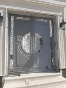 احدث تركيب بوابات حديد بالرياض حي العليا والدرعية
