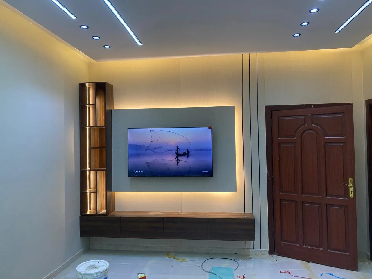 ديكورات شاشات حي الملك فهد