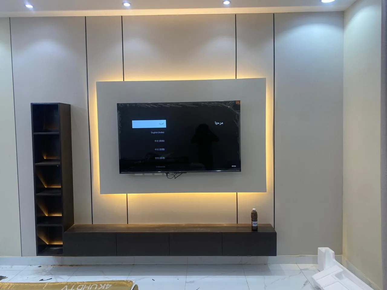 ديكورات شاشات حي الملك فهد