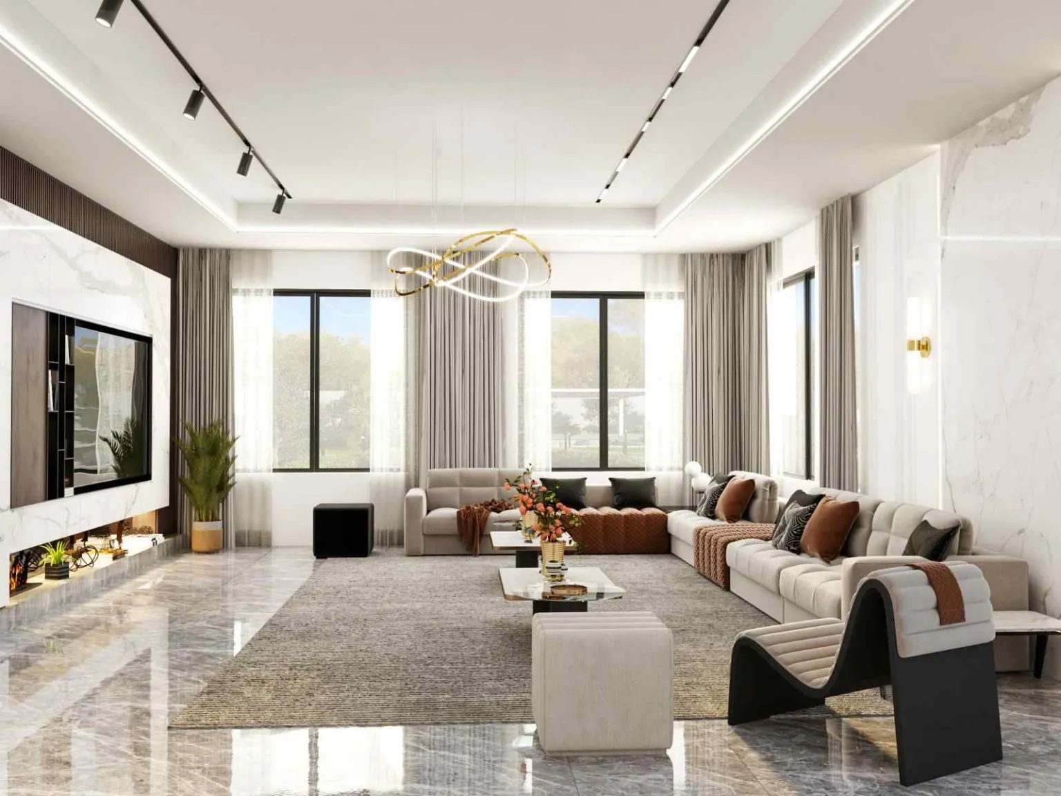 أحدث صيحات الديكور في حي المصيف بالرياض 