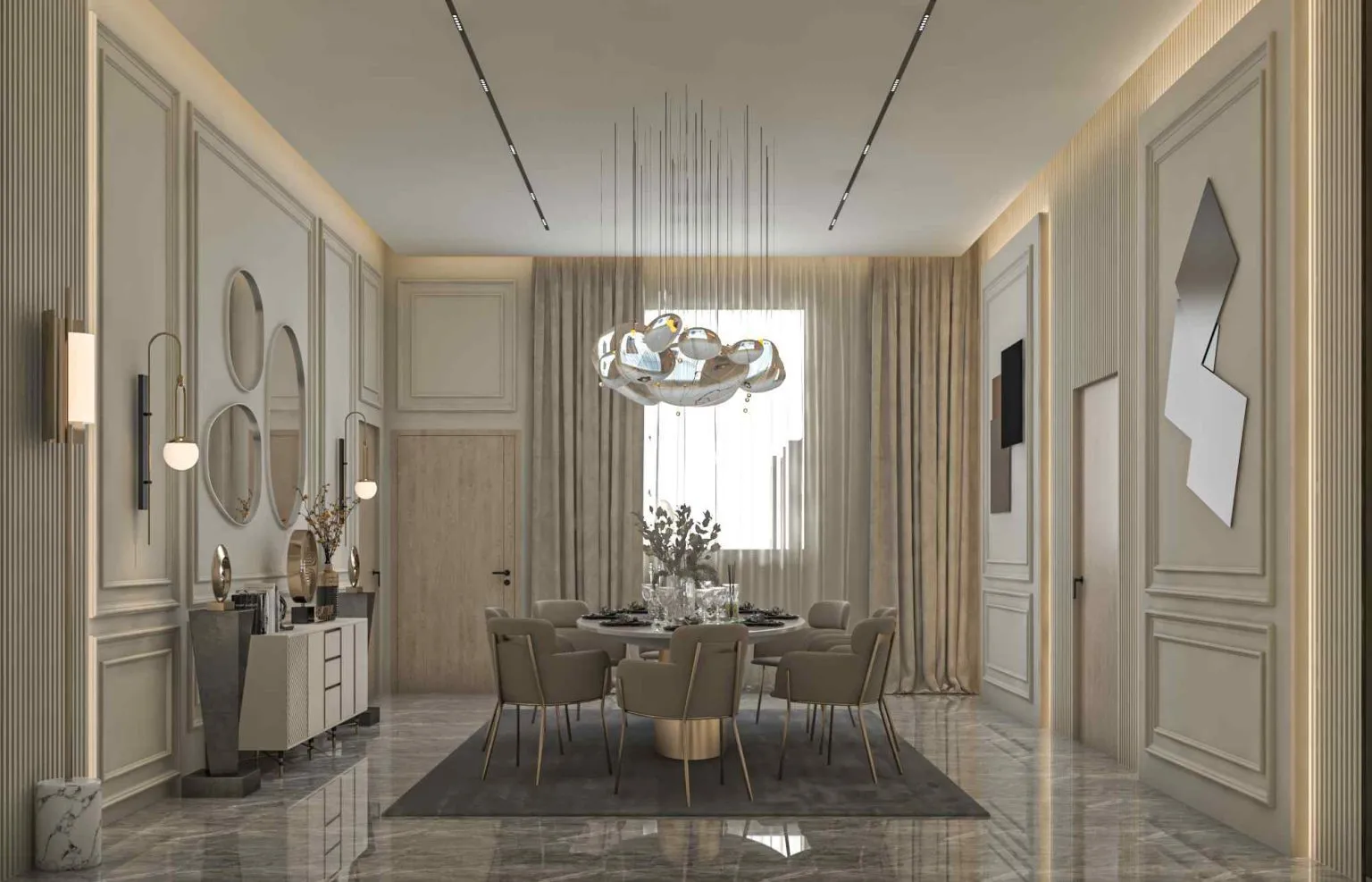 أحدث صيحات الديكور في حي المصيف بالرياض 