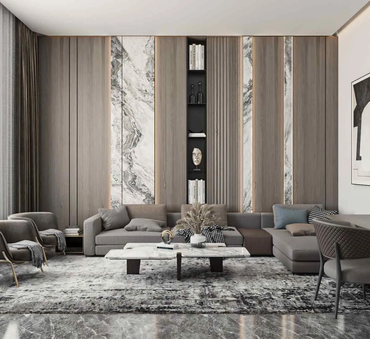 معلم معتمد في تركيب ديكورات الرياض حديثة 2026