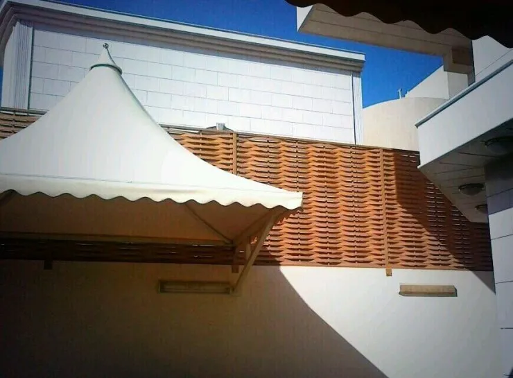 افضل تركيب مظلات هرمية حديثة لعام 2026حي الملك فهد