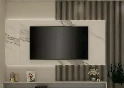 ديكورات شاشات خشبية بسيطة حي التخصصي بالرياض 