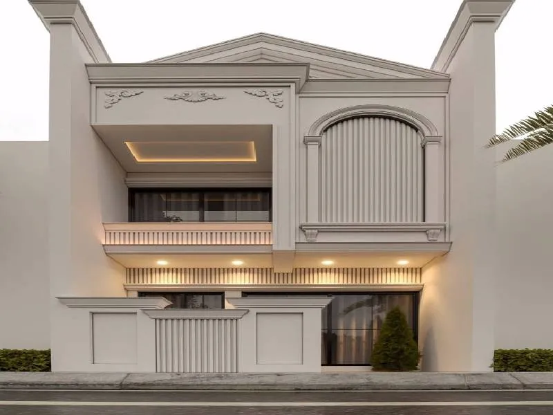 مقاول  ديكورات الجدران متخصص بالمباني والفلل حي النخيل