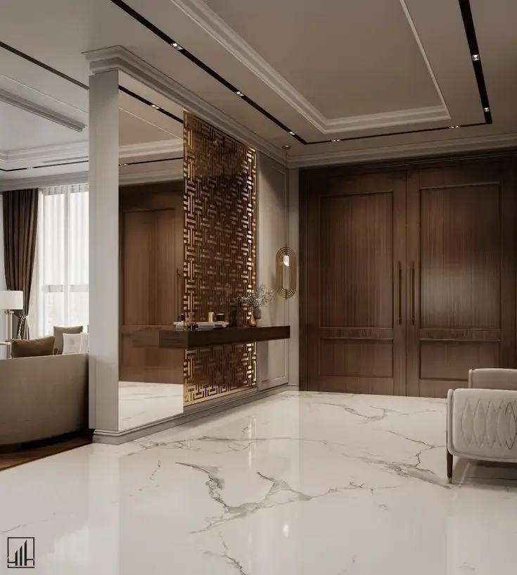 مقاول ديكور جدران وتشطيب الشقق والفلل المباني في حي اليرموك