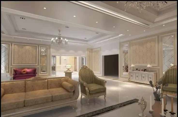 مقاول ديكور جدران وتشطيب الشقق والفلل المباني في حي اليرموك