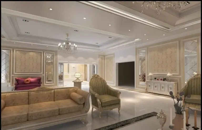 مقاول ديكور جدران وتشطيب الشقق والفلل المباني في حي اليرموك