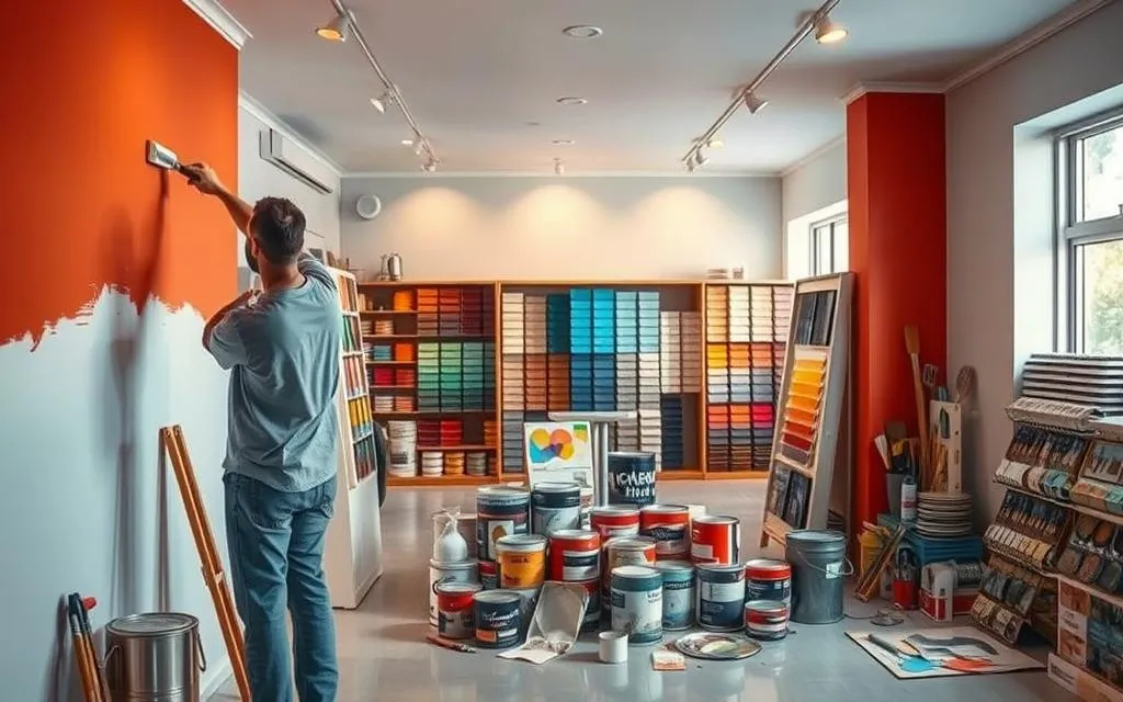 دهان الرياض حي الروضة فن الألوان – حلول ديكور مبتكرة