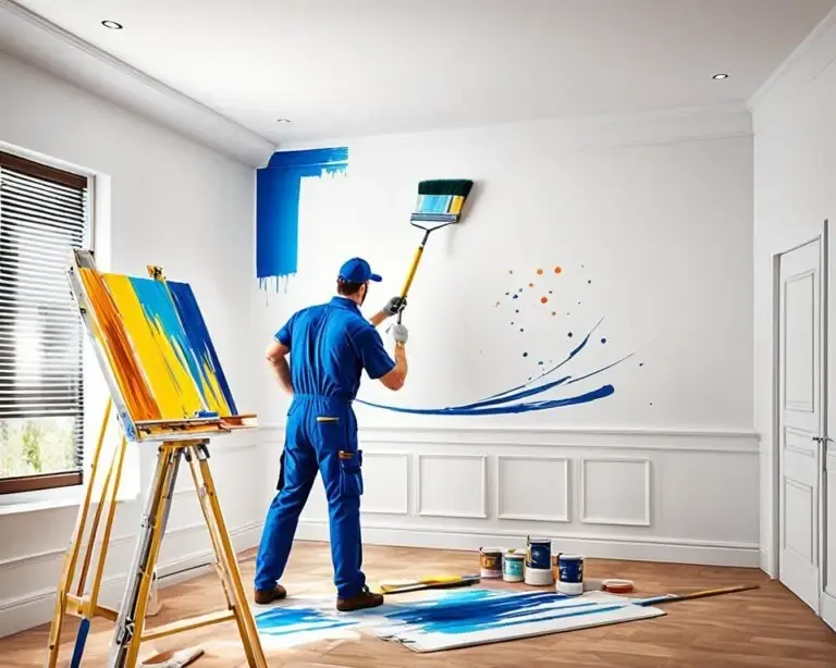 دهان الرياض حي الروضة فن الألوان – حلول ديكور مبتكرة