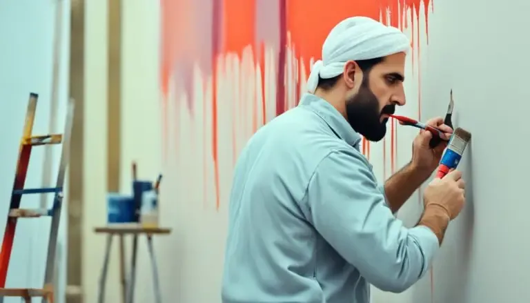 دهان الرياض حي الروضة فن الألوان – حلول ديكور مبتكرة