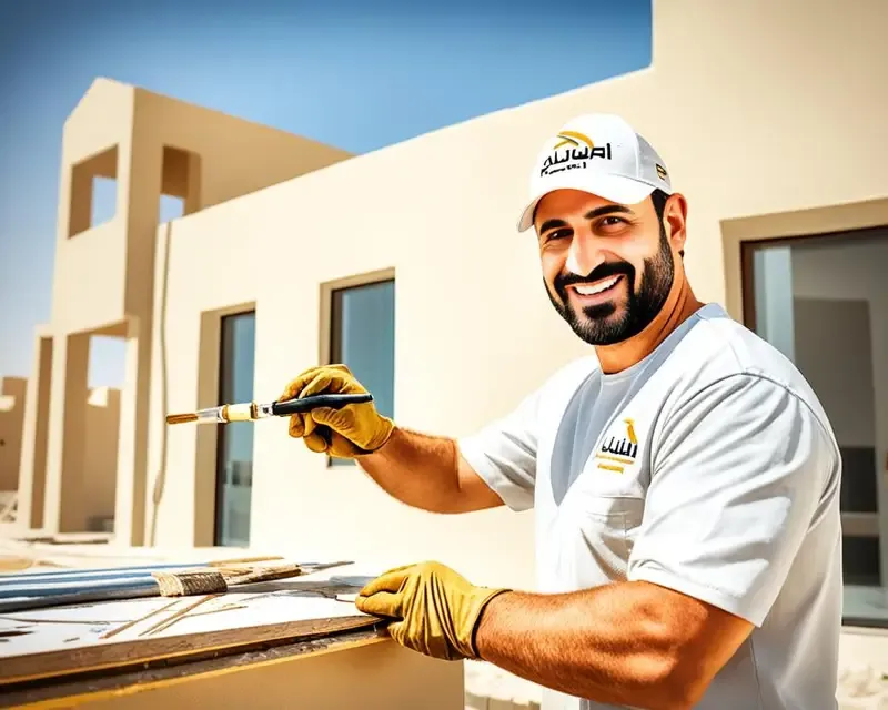 دهان الرياض حي الروضة فن الألوان – حلول ديكور مبتكرة