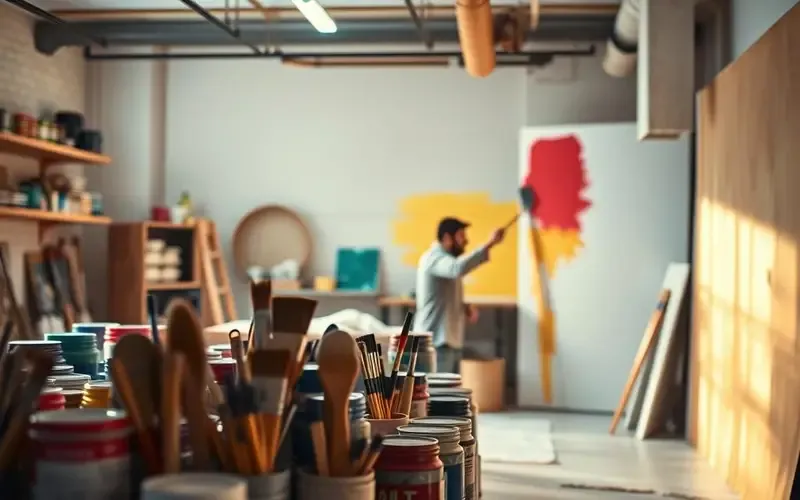 دهان الرياض حي الروضة فن الألوان – حلول ديكور مبتكرة