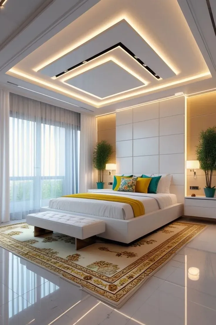 صورديكورات جبسية حديثة في حي العارض والملقا والنرجس 