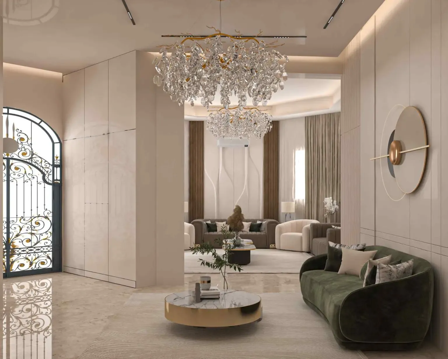 أحدث ديكورات ودهانات الجدران حي البن: دليل شامل لتجديد منزلك