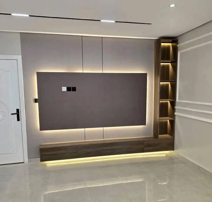 ديكورات جبس بوردفي شرق الرياض بتصاميم شاشات بلازما مودرن 