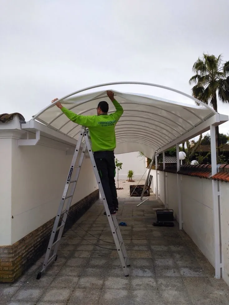 أفضل أنواع مظلات أحواش ومواقف سيارات في حي الصحافة بالرياض