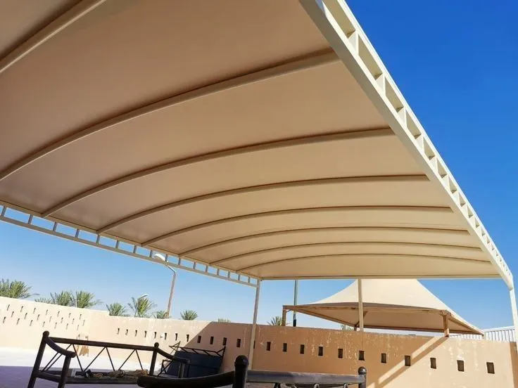 أفضل أنواع مظلات أحواش ومواقف سيارات في حي الصحافة بالرياض