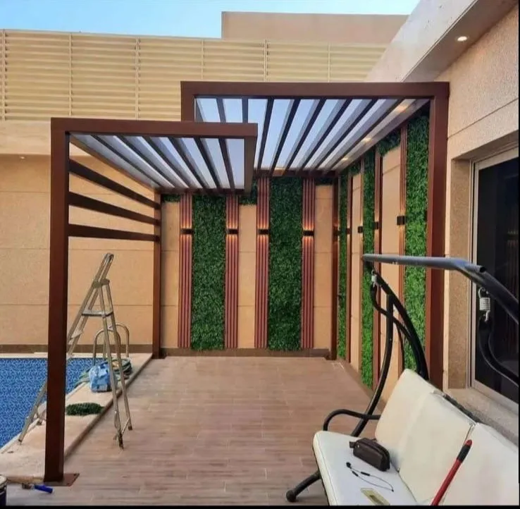 مظلات أحواش وجلسات خارجية حي الربيع:بأفضل الأنواع والأسعار