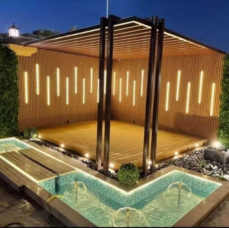 مظلات أحواش وجلسات خارجية حي الربيع:بأفضل الأنواع والأسعار