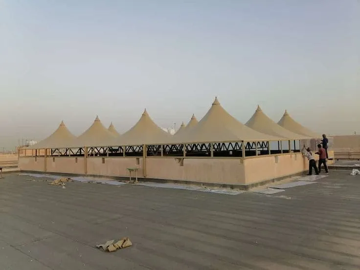 مظلات هرمية حي لبن أفضل مواصفات المظلات الهرمية جميع انواعها